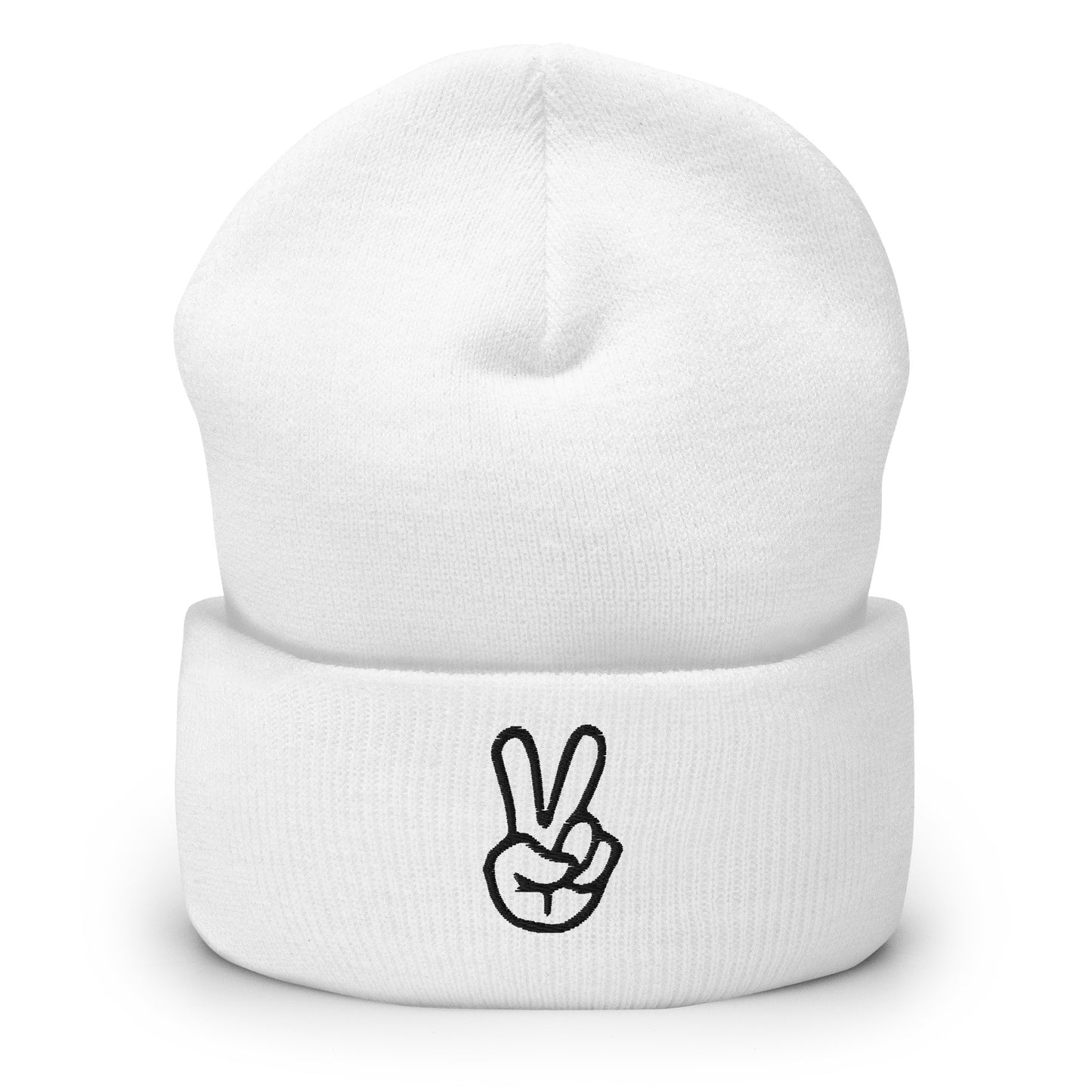 Peace Cuffed Beanie
