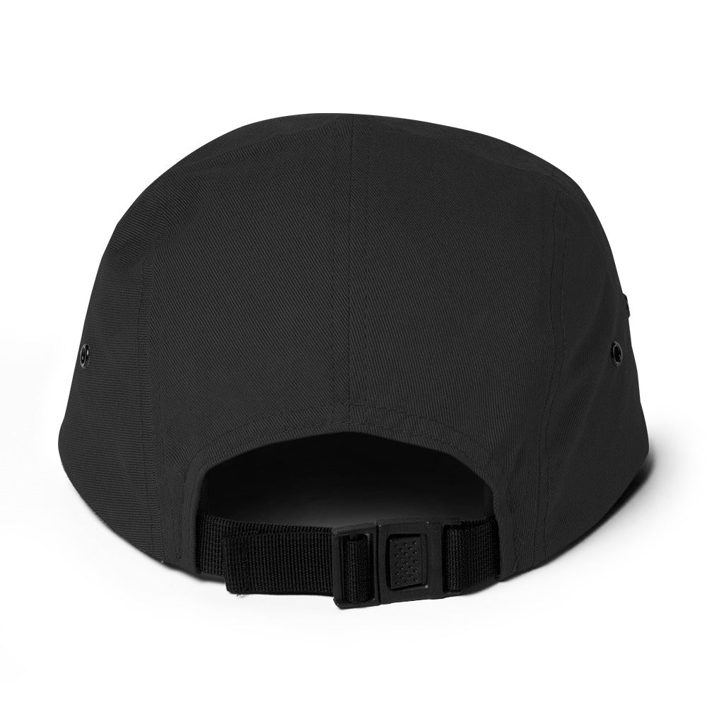 All Caps Five Panel Cap