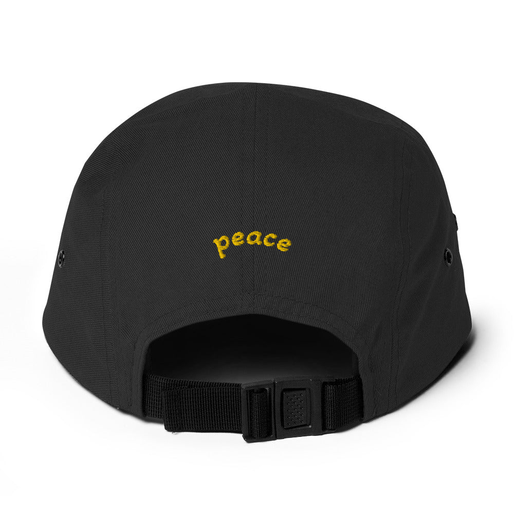 Peace Five Panel Cap