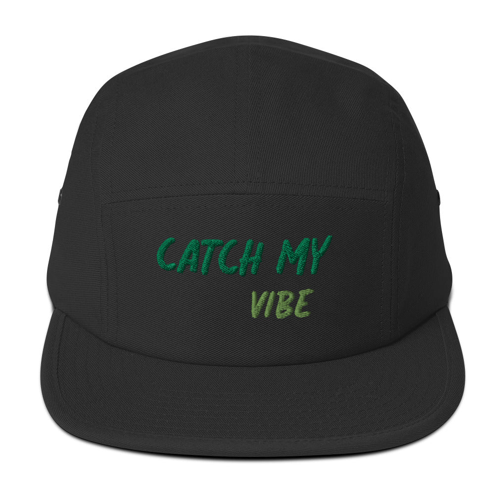 Catch my Vibe Five Panel Cap