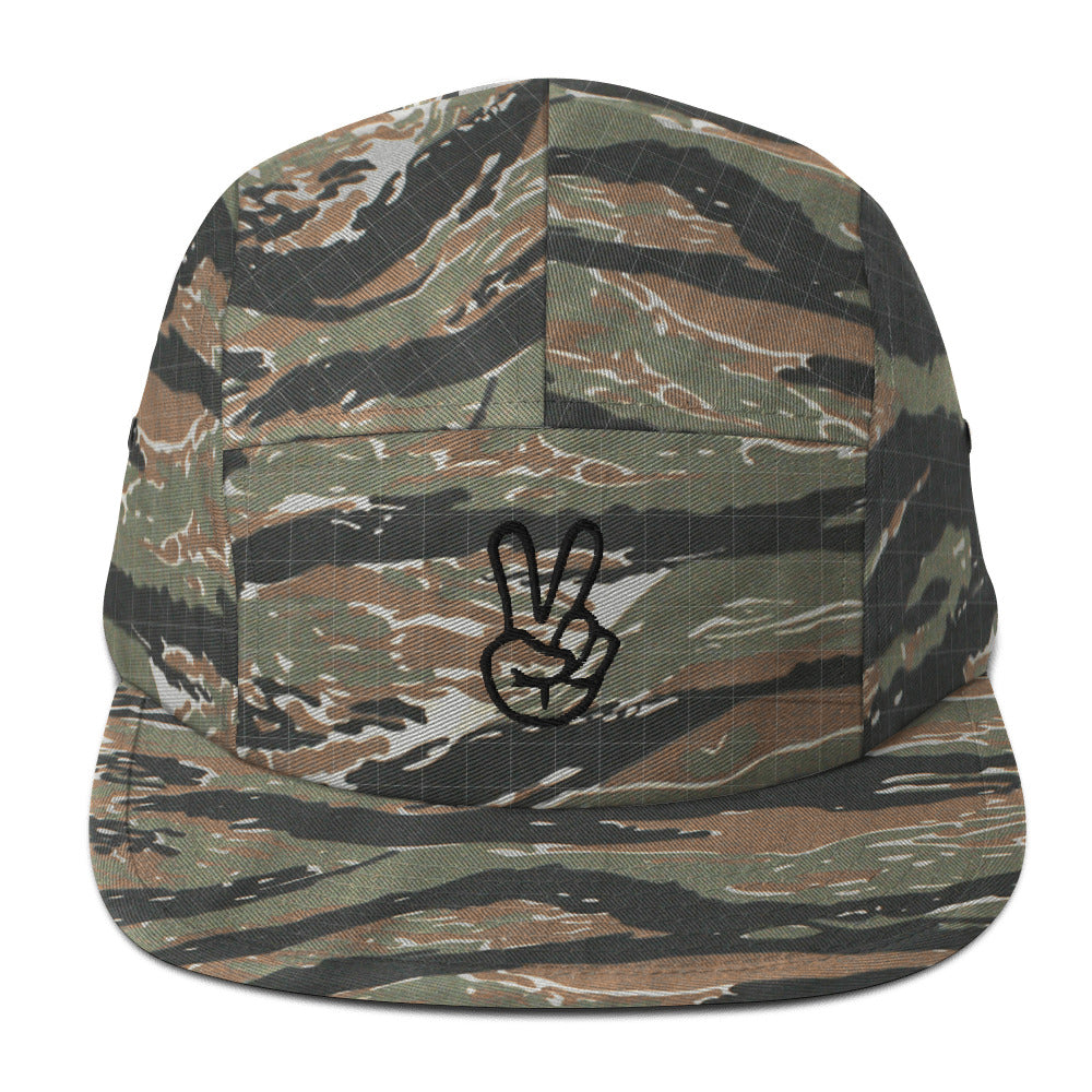 Peace Five Panel Cap