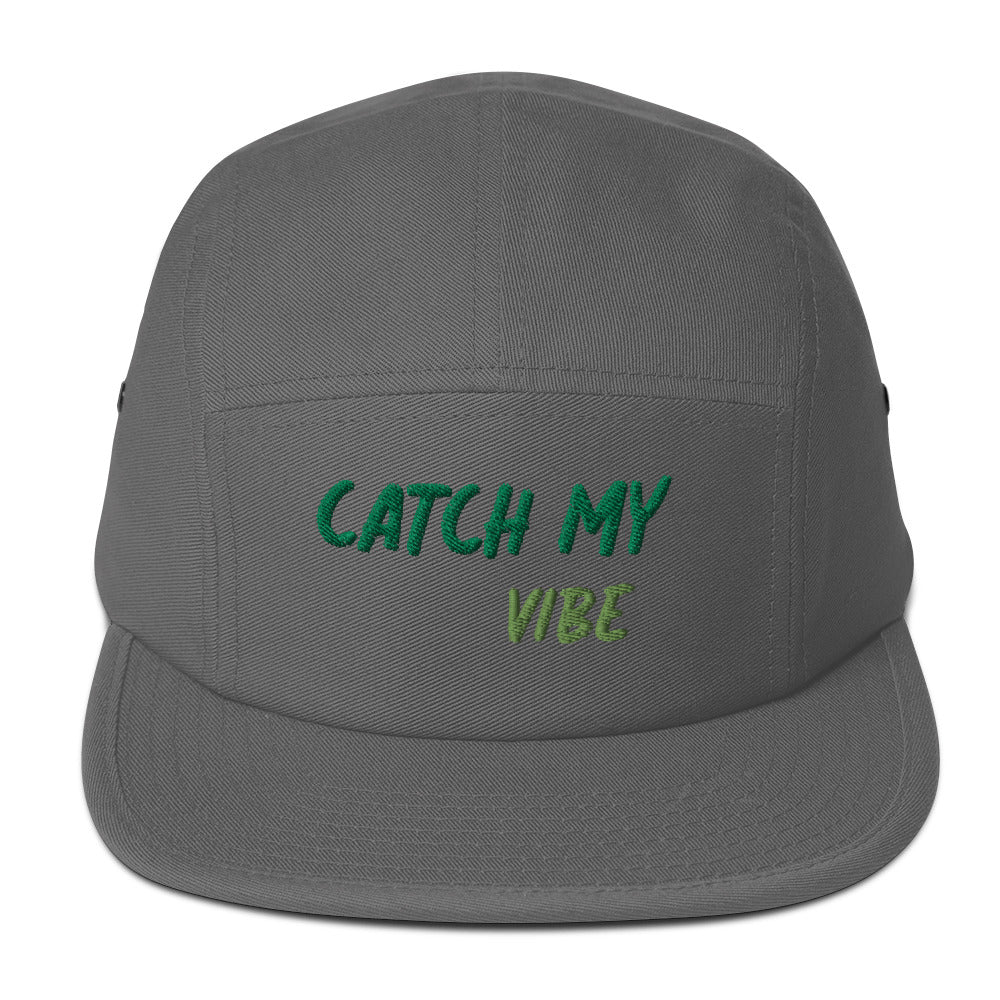 Catch my Vibe Five Panel Cap