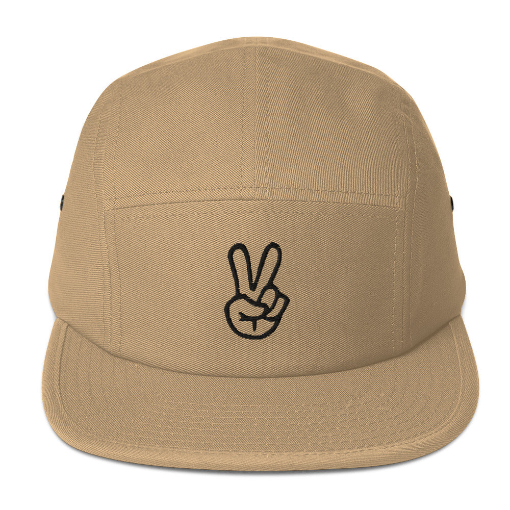 Peace Five Panel Cap