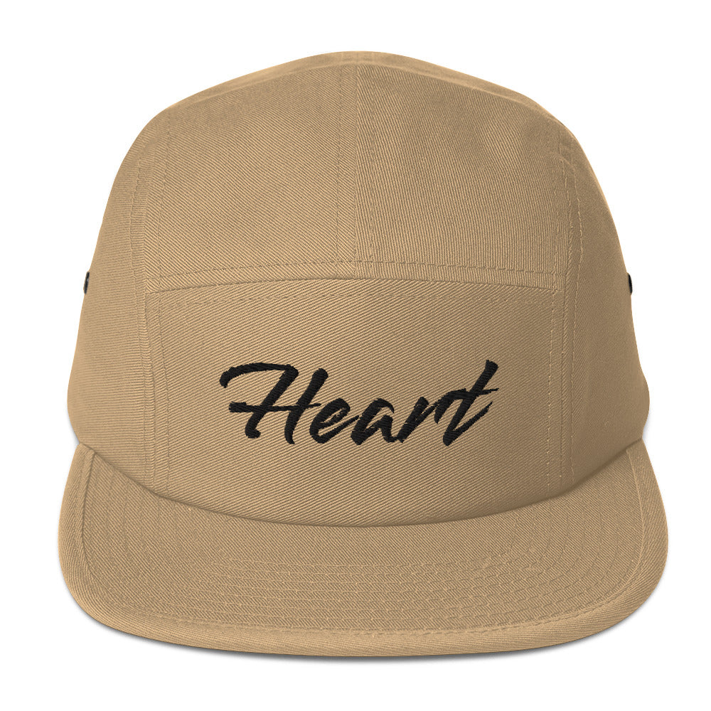 Heart Five Panel Cap