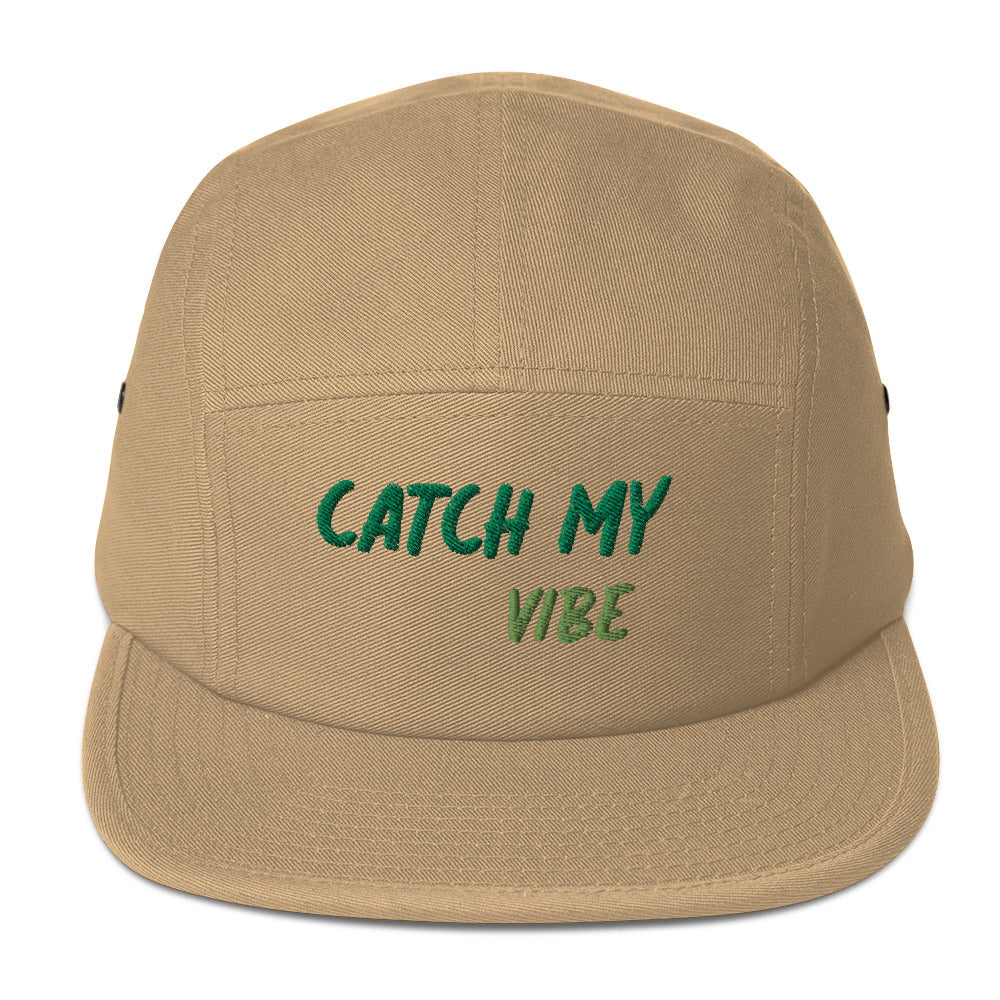 Catch my Vibe Five Panel Cap