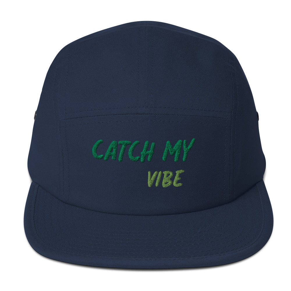 Catch my Vibe Five Panel Cap