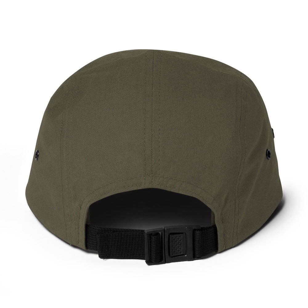 All Caps Five Panel Cap