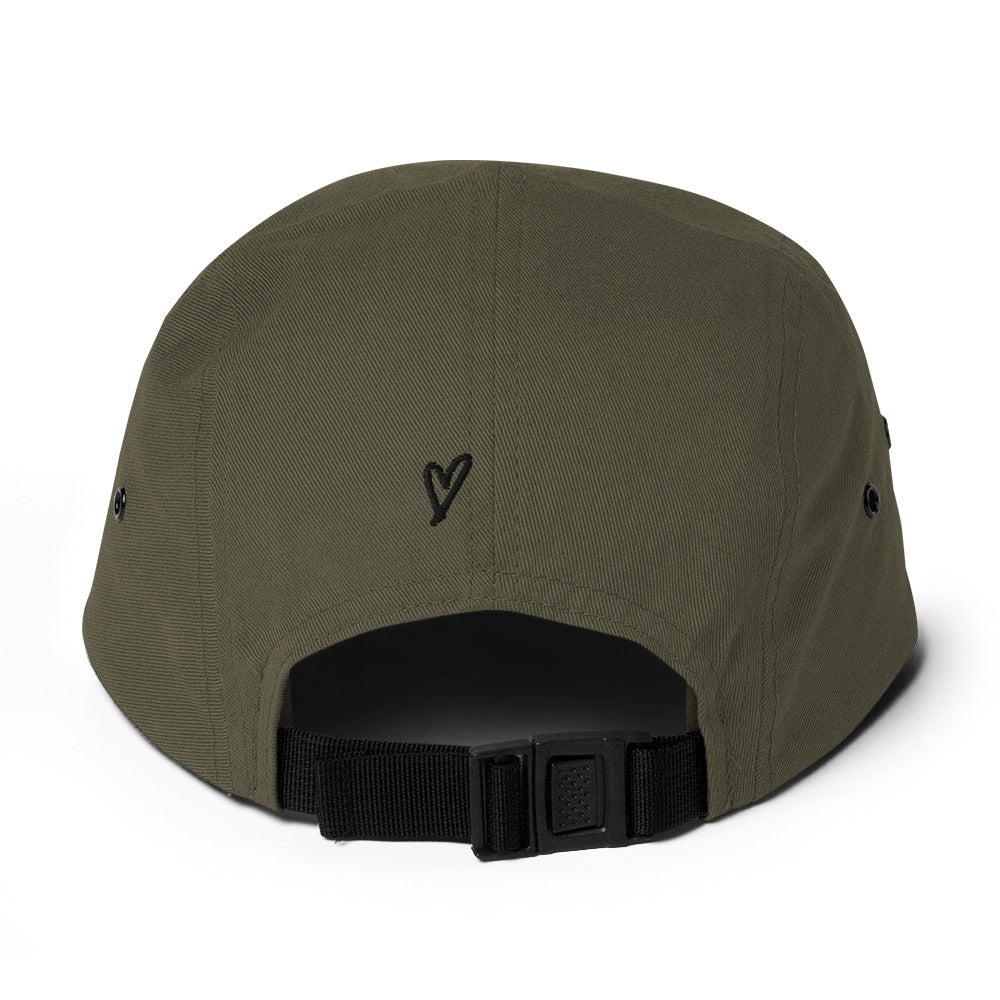 Heart Five Panel Cap
