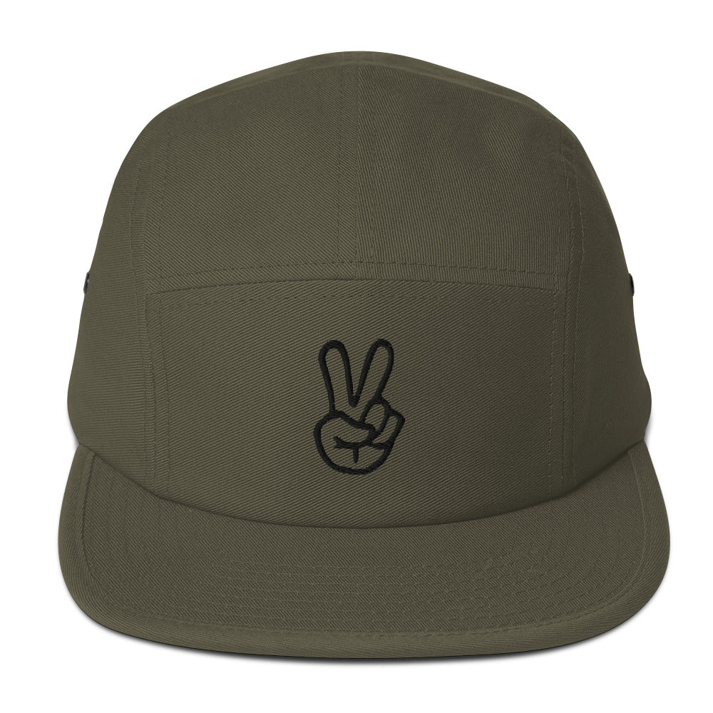 Peace Five Panel Cap