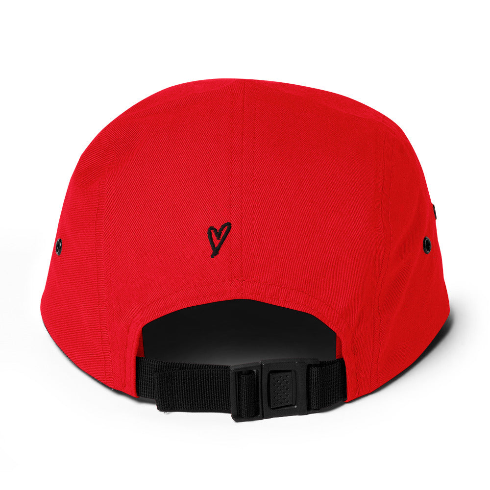 Heart Five Panel Cap