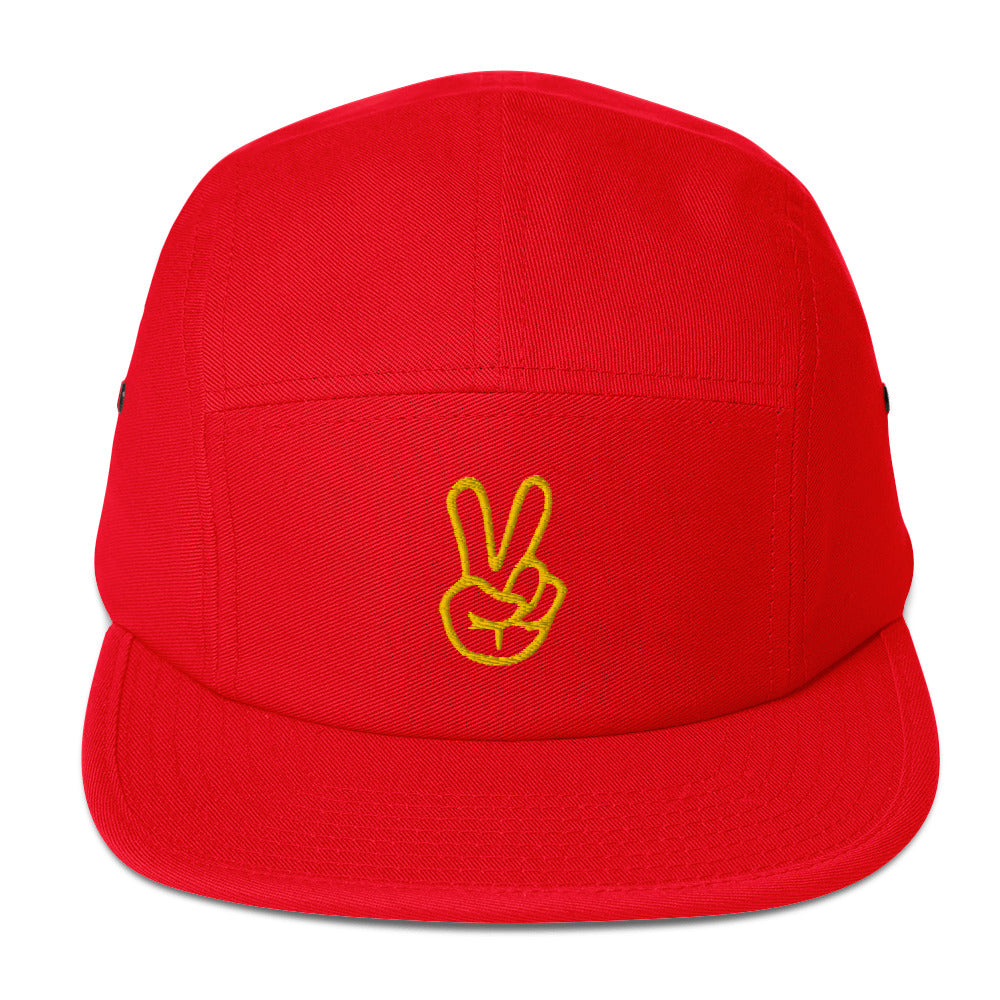 Peace Five Panel Cap