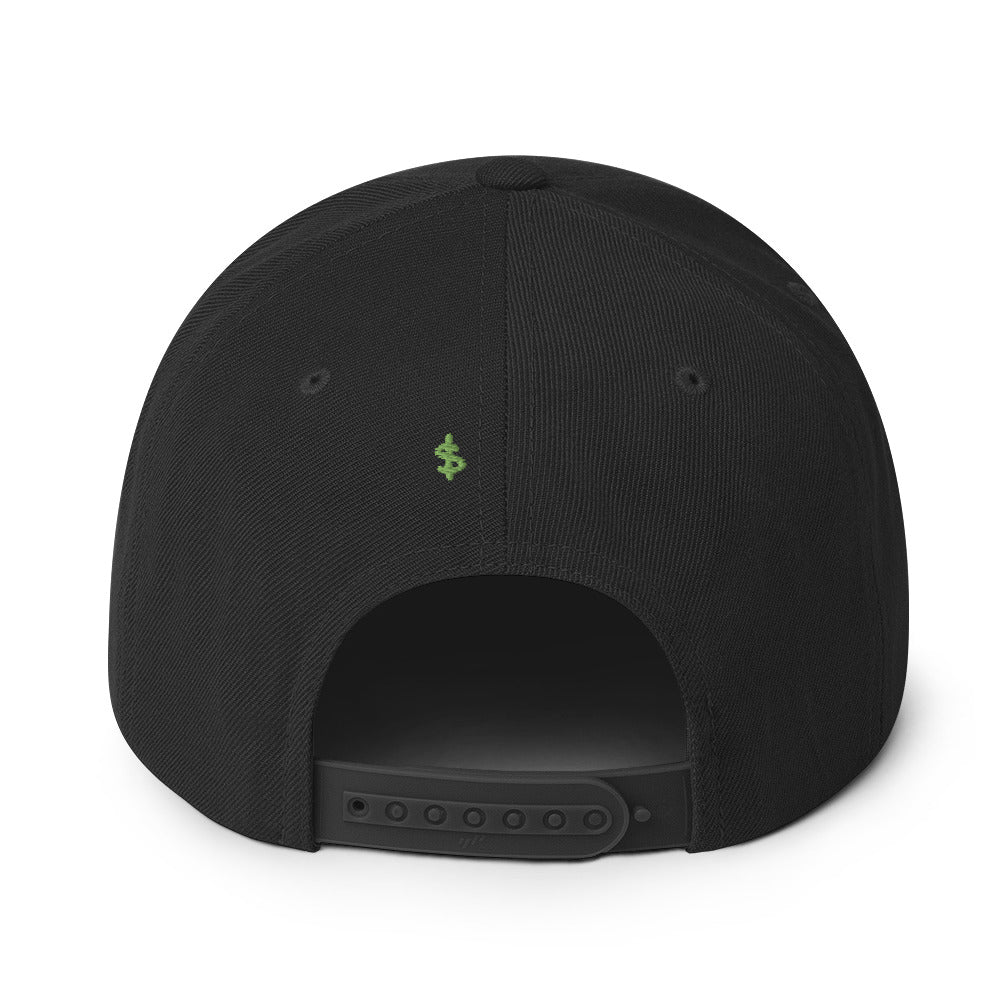 Money Mask Snapback Hat