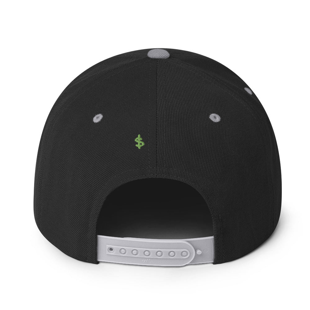 Money Mask Snapback Hat