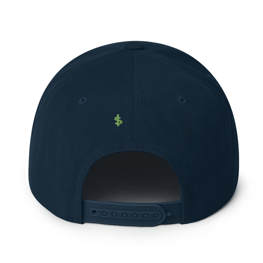 Money Mask Snapback Hat