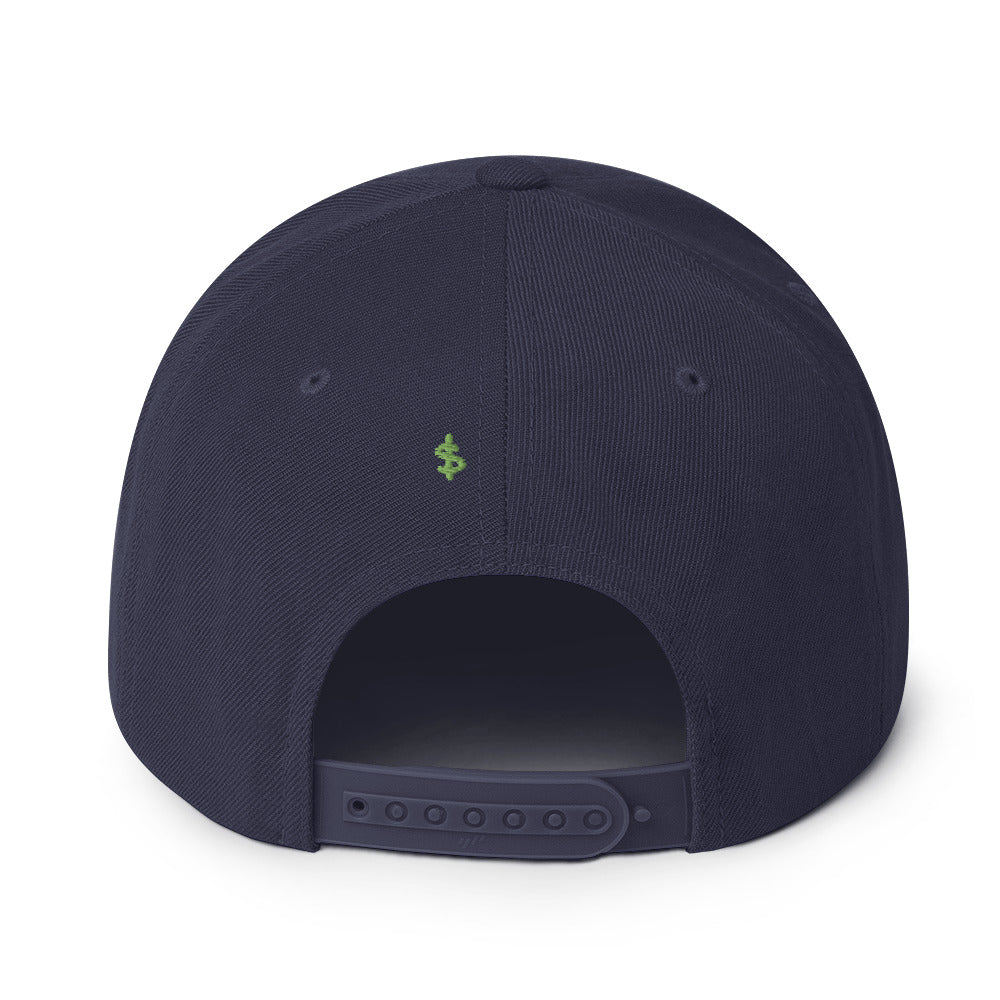 Money Mask Snapback Hat
