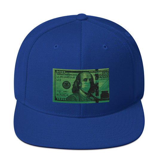 Money Mask Snapback Hat