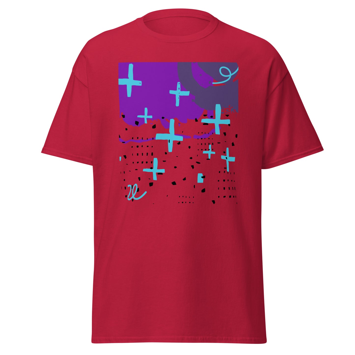 Abstract Unisex classic tee