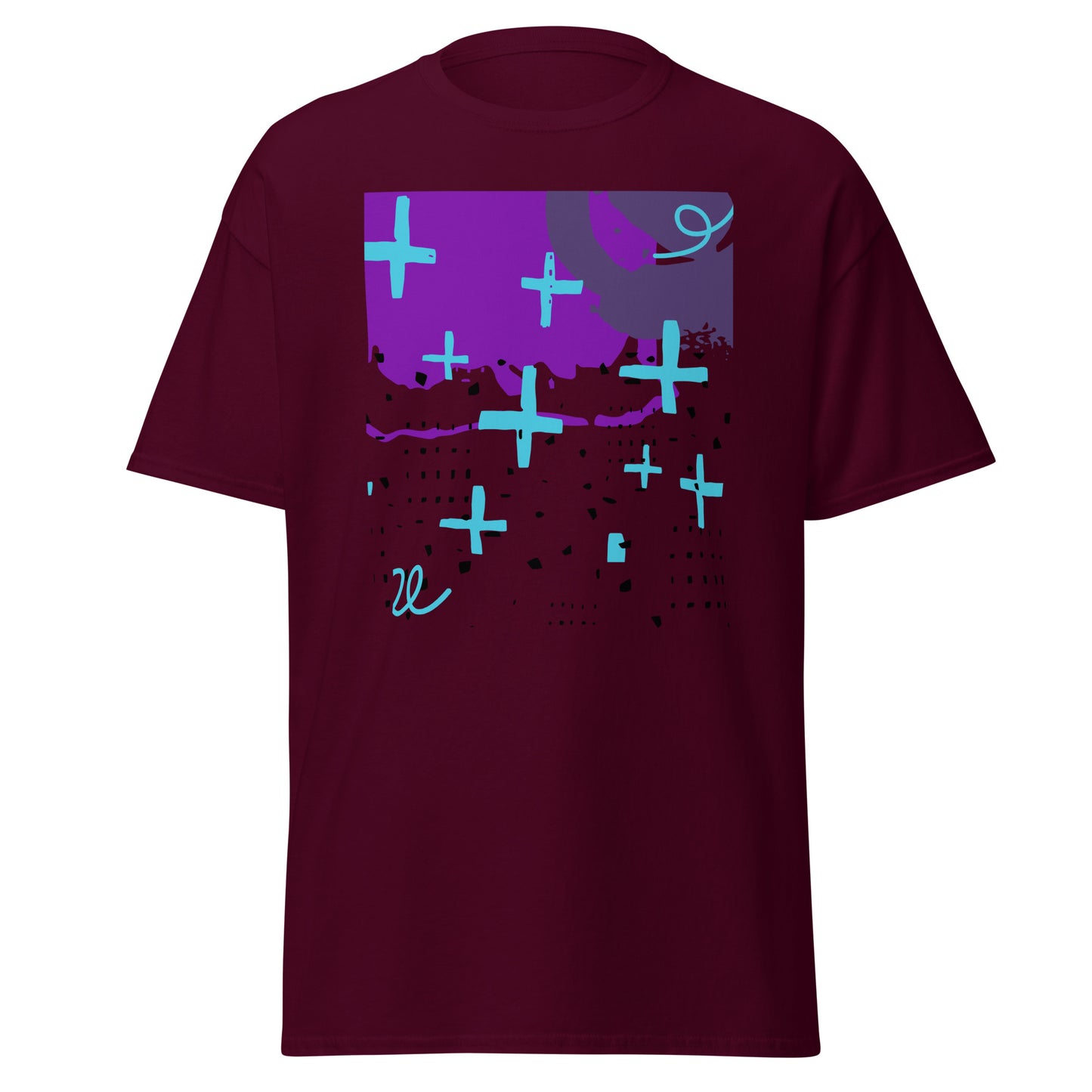Abstract Unisex classic tee