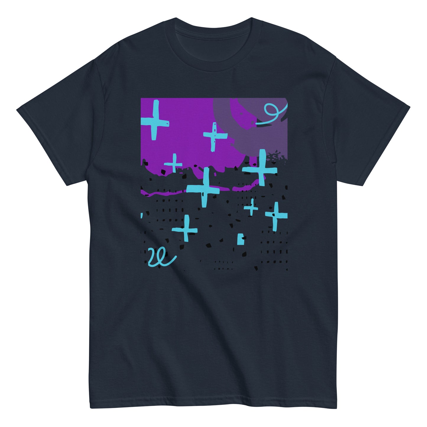 Abstract Unisex classic tee